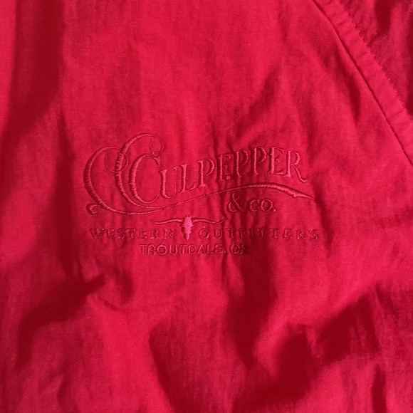 Vintage California Outerwear Windbreaker Culpepper & Co. Western Outfitters - Picture 4 of 7